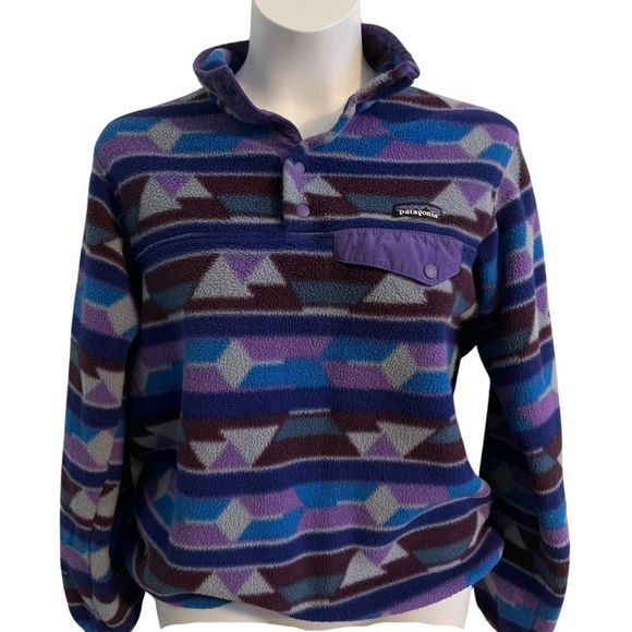 Patagonia Tops - Vintage Patagonia Synchilla. Purple. Size Medium.